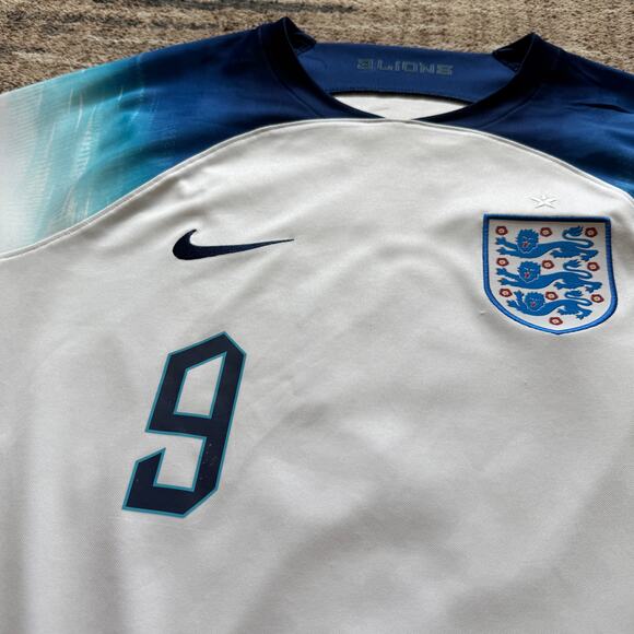 Men's Nike Harry Kane England National Team 2022/23 Home Soccer Jersey Sz Medium - Picture 7 of 8